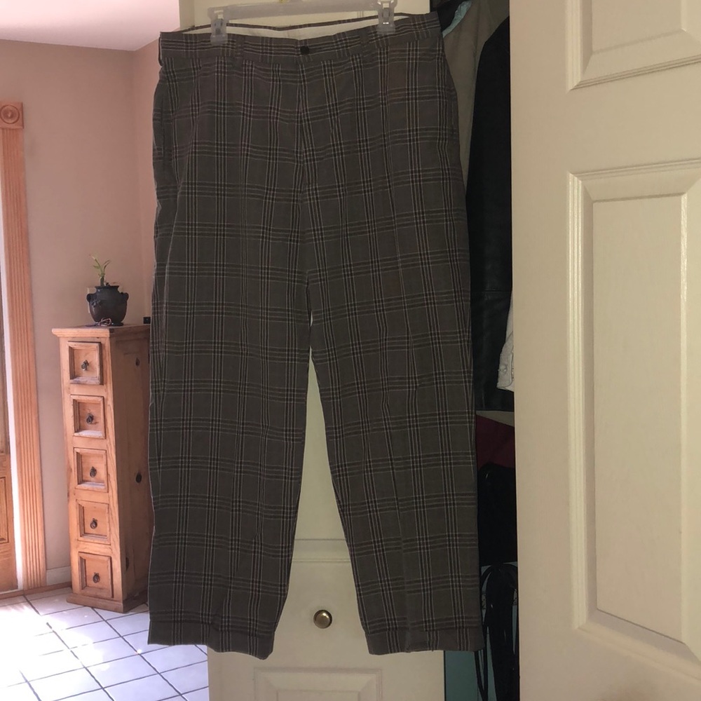 Plaid Hudson Men Brooks Brother pants.
